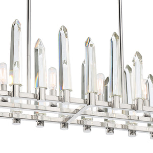 Crystorama - WAT-B2006-PN - Six Light Chandelier - Watson - Polished Nickel