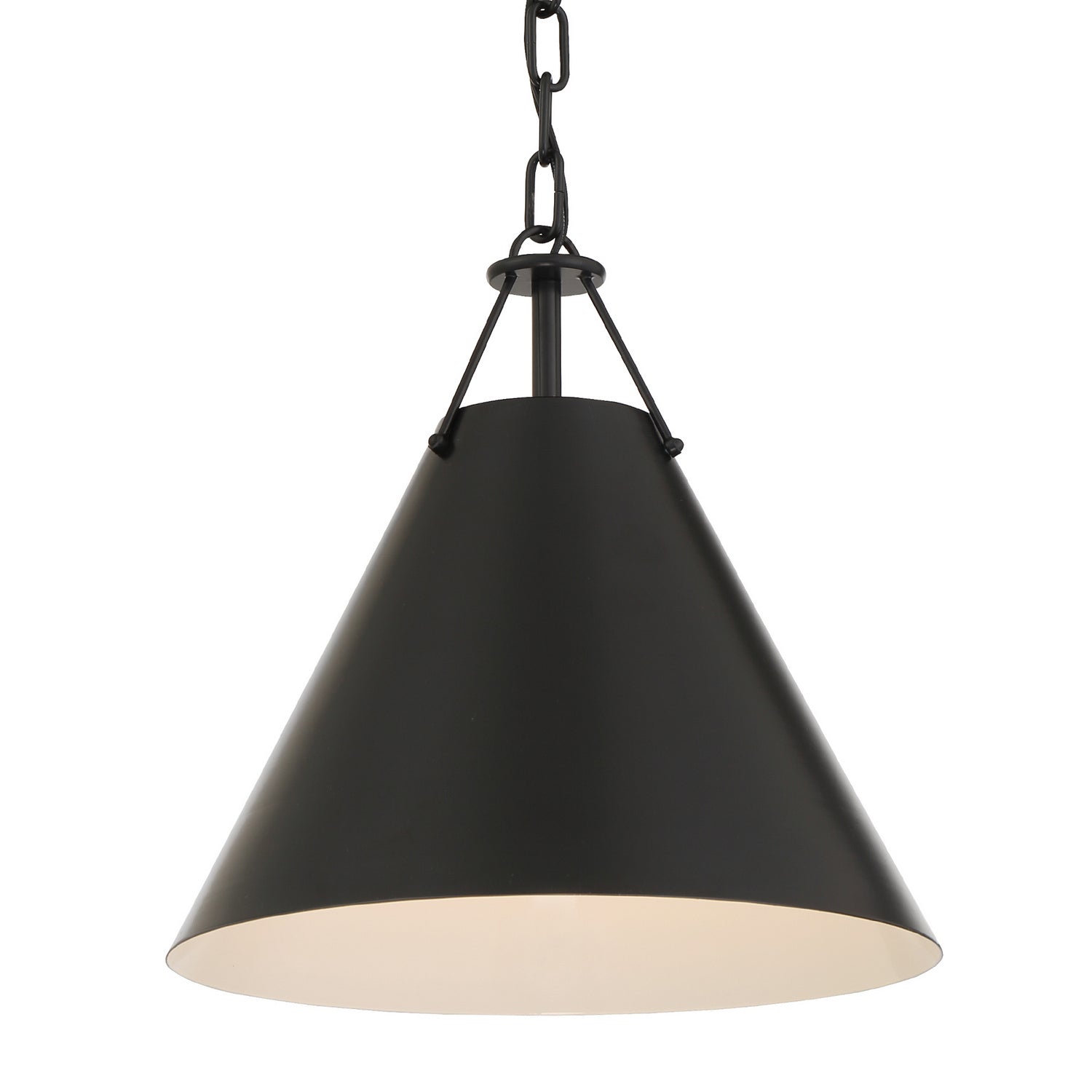 Crystorama - XAV-B8301-MK - One Light Pendant - Xavier - Matte Black