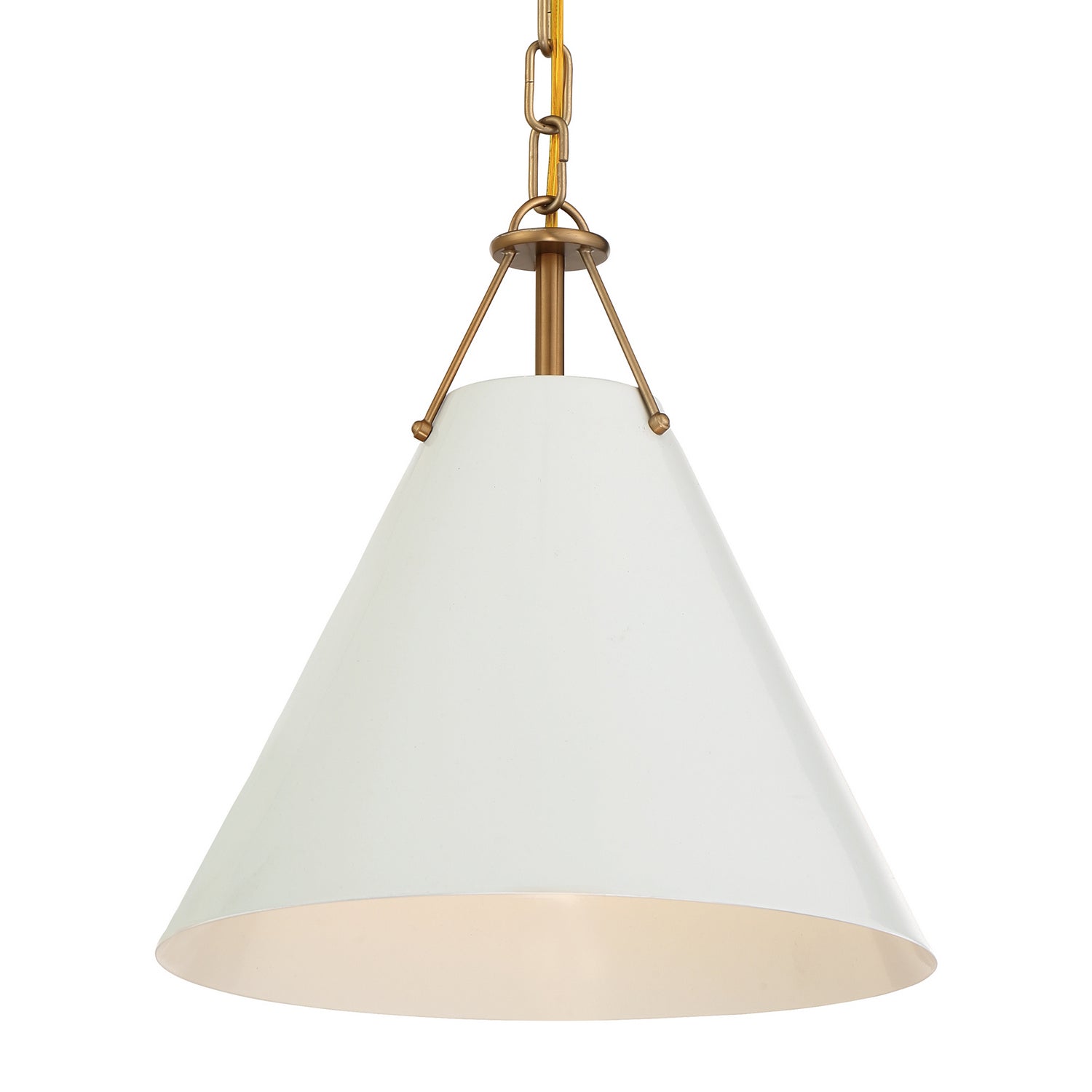 Crystorama - XAV-B8301-VG - One Light Pendant - Xavier - Vibrant Gold