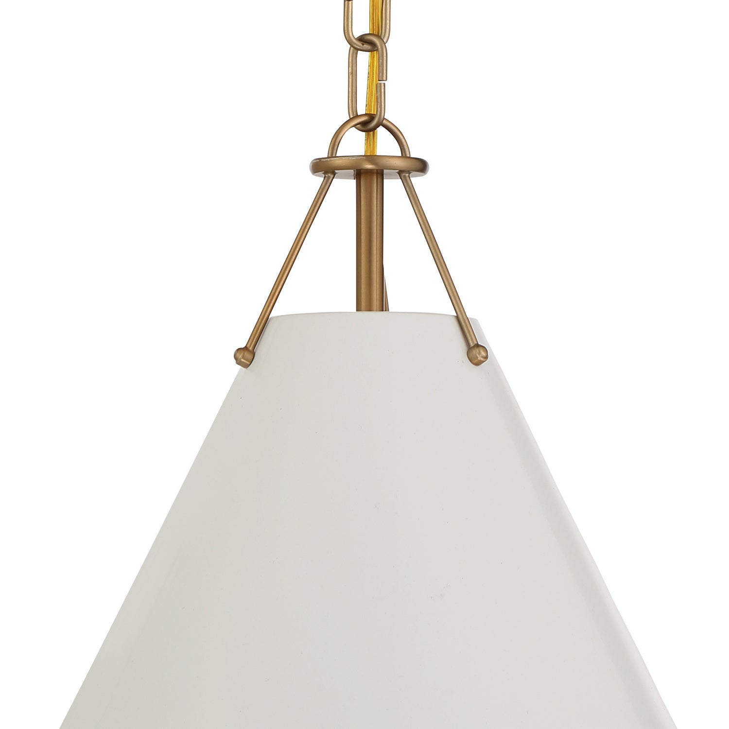 Crystorama - XAV-B8301-VG - One Light Pendant - Xavier - Vibrant Gold