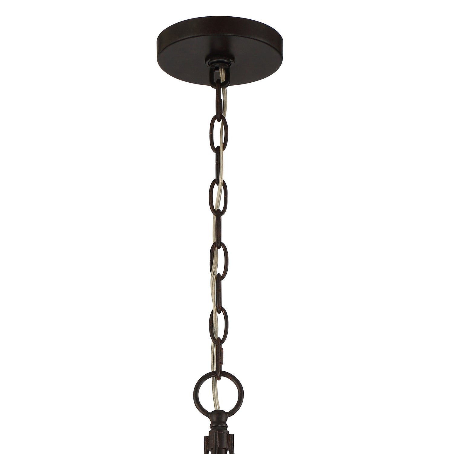 Crystorama - ZUC-A9035-EB-GA - Six Light Chandelier - Zucca - English Bronze / Antique Gold