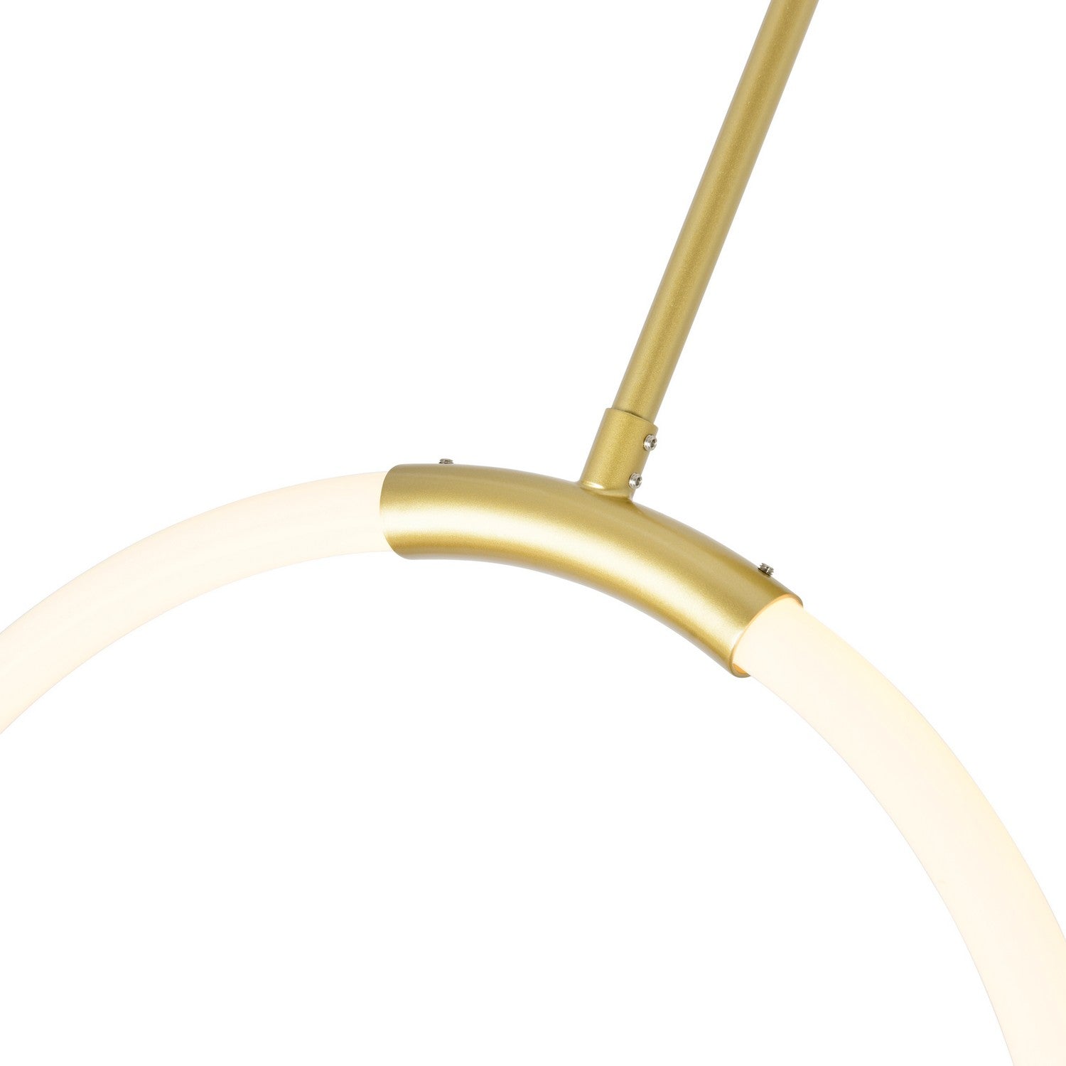 CWI Lighting - 1273P40-2-602-RC - LED Chandelier - Hoops - Satin Gold