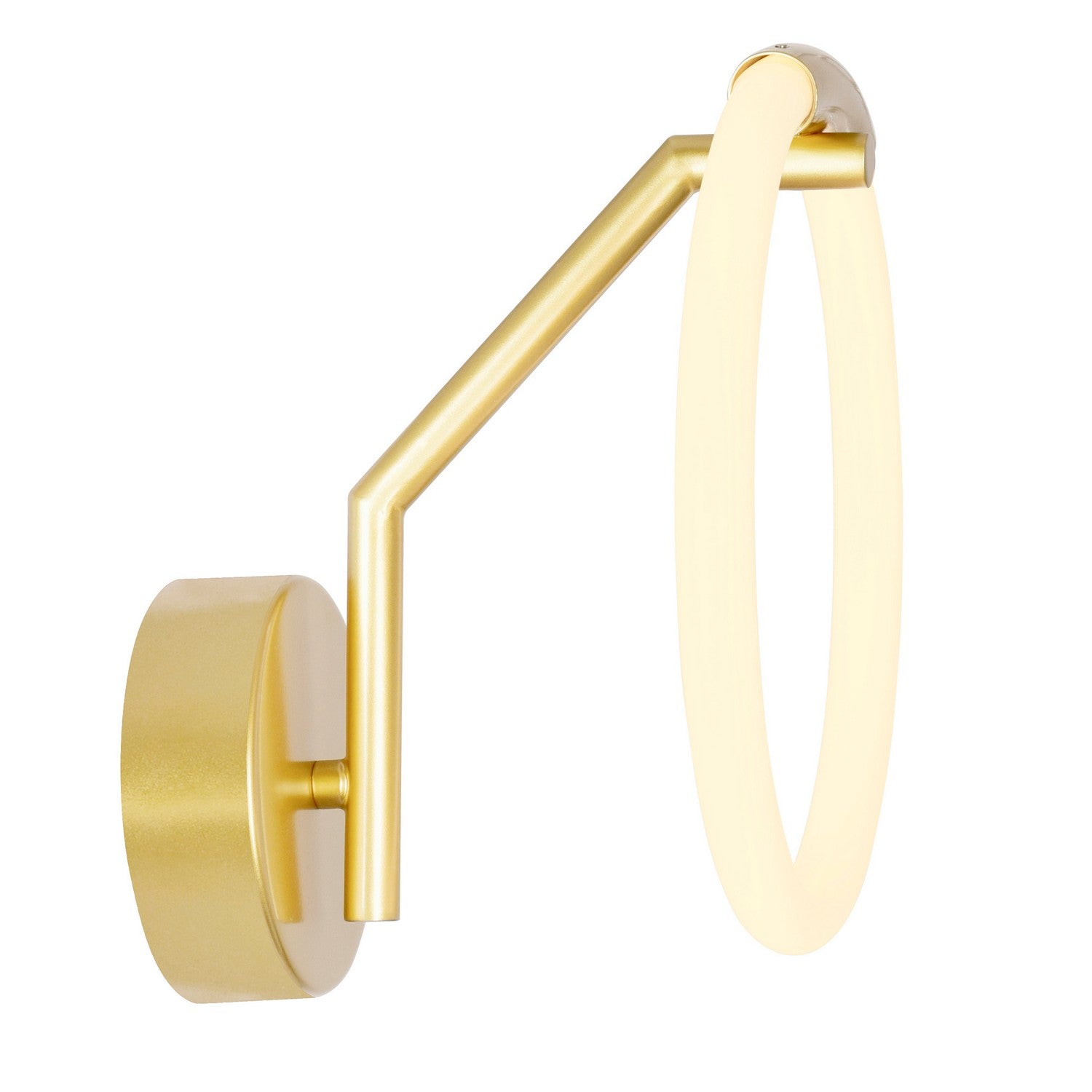 CWI Lighting - 1273W10-1-602 - LED Wall Sconce - Hoops - Satin Gold