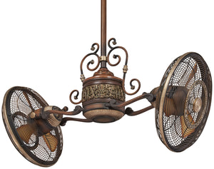 Minka Aire - F502L-BCW - 42"Performance Fan - Traditional Gryo Led - Belcaro Walnut