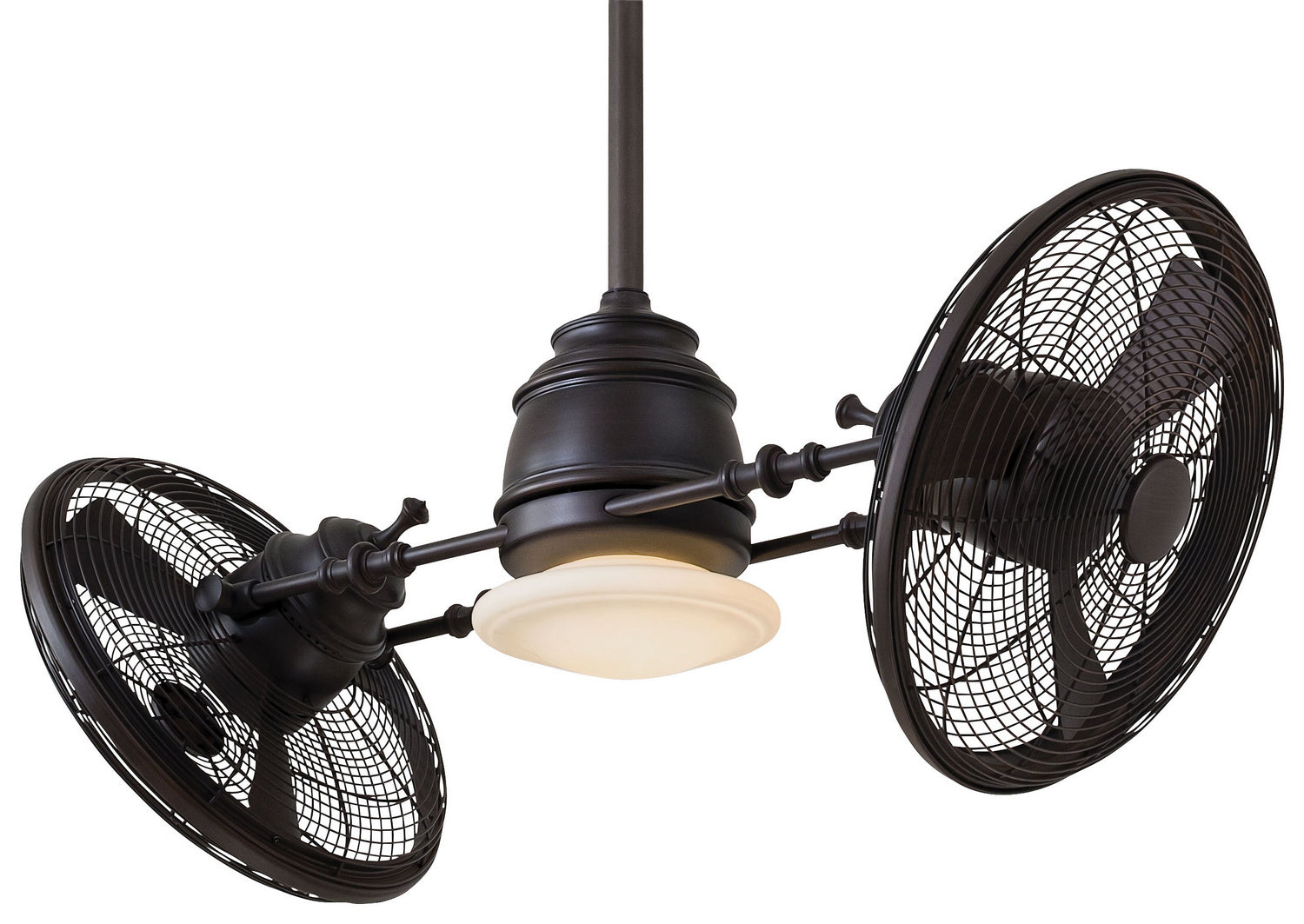 Minka Aire - F802L-KA - 42"Performance Fan - Vintage Gryo Led - Kocoa