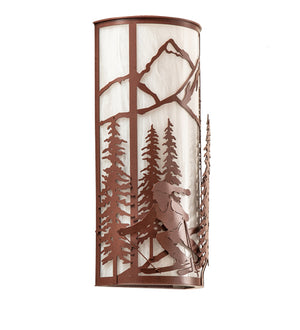 Meyda Tiffany - 238690 - Two Light Wall Sconce - Alpine - Rust