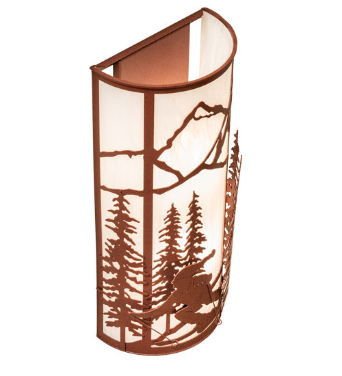 Meyda Tiffany - 238690 - Two Light Wall Sconce - Alpine - Rust