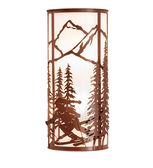 Meyda Tiffany - 238690 - Two Light Wall Sconce - Alpine - Rust