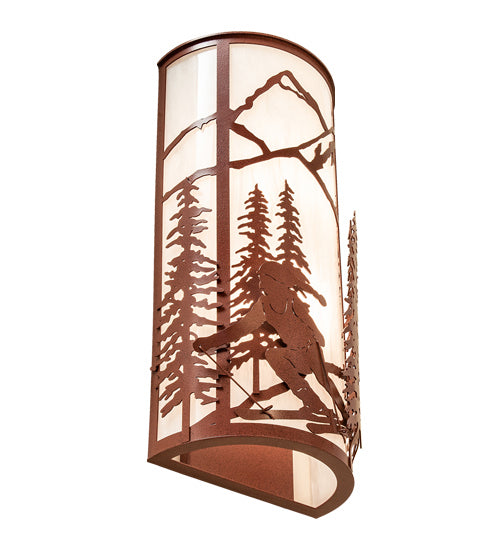 Meyda Tiffany - 238690 - Two Light Wall Sconce - Alpine - Rust