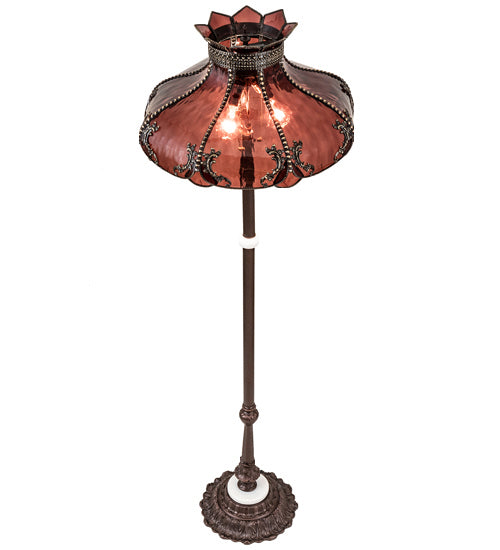 Meyda Tiffany - 240286 - Three Light Floor Lamp - Elizabeth