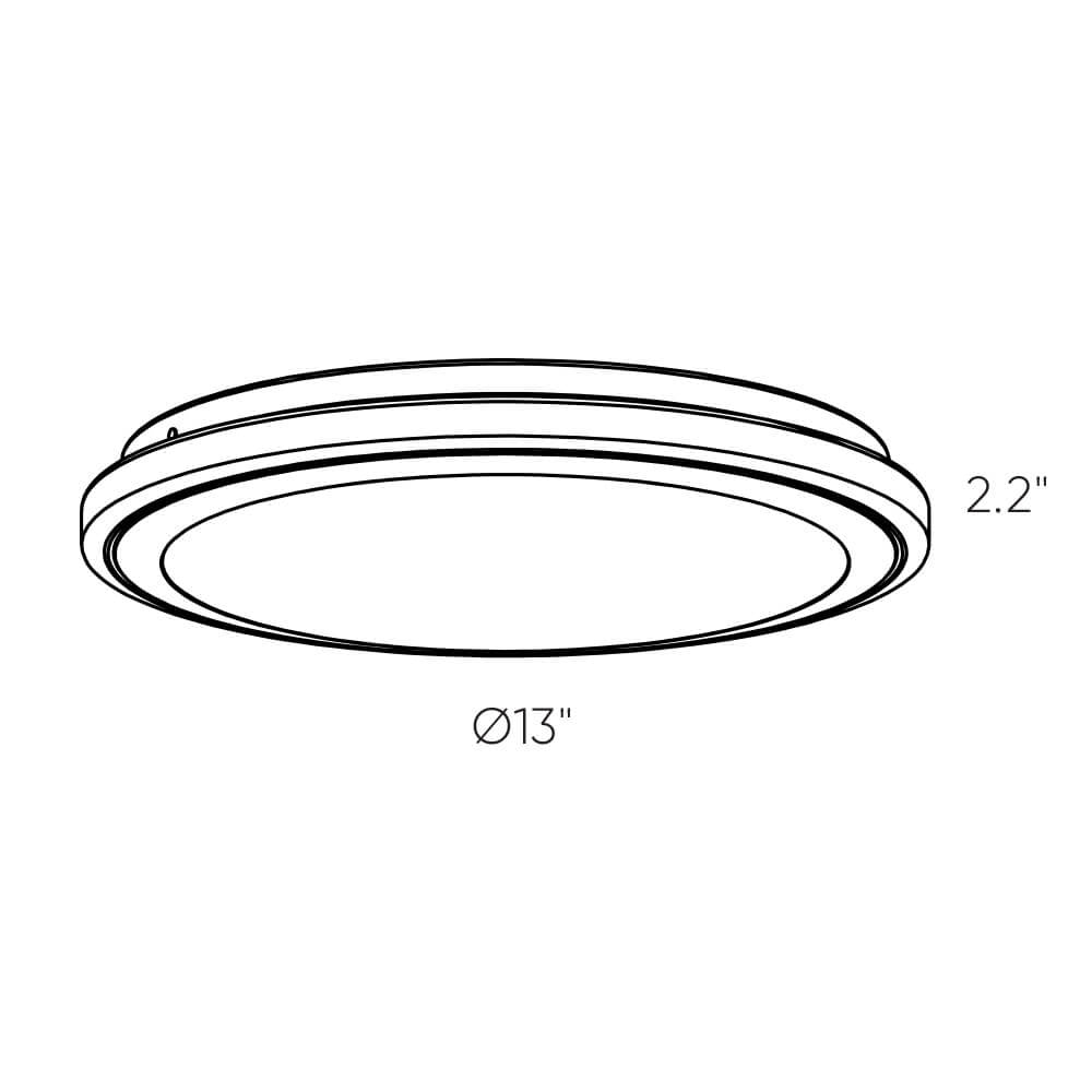Dals - CFG13-CC - Flush Mount - Ora - SN