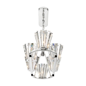 Eurofase - 38867-019 - Six Light Chandelier - Ricca - Chrome