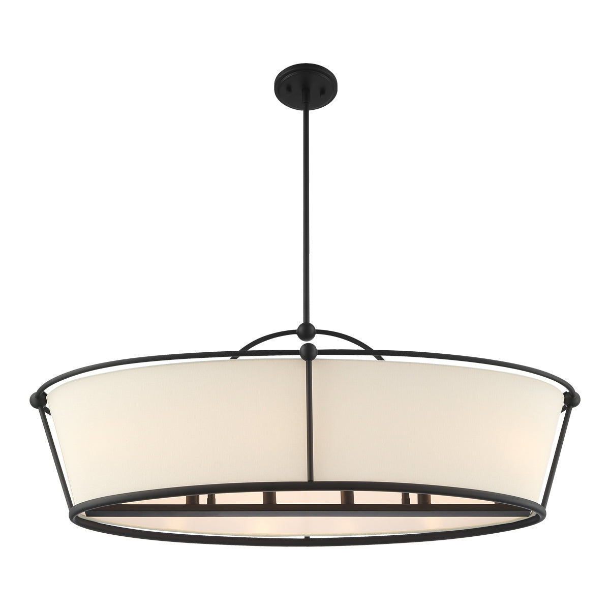 Eurofase - 39046-017 - Six Light Island Pendant - Pulito - Matter Black