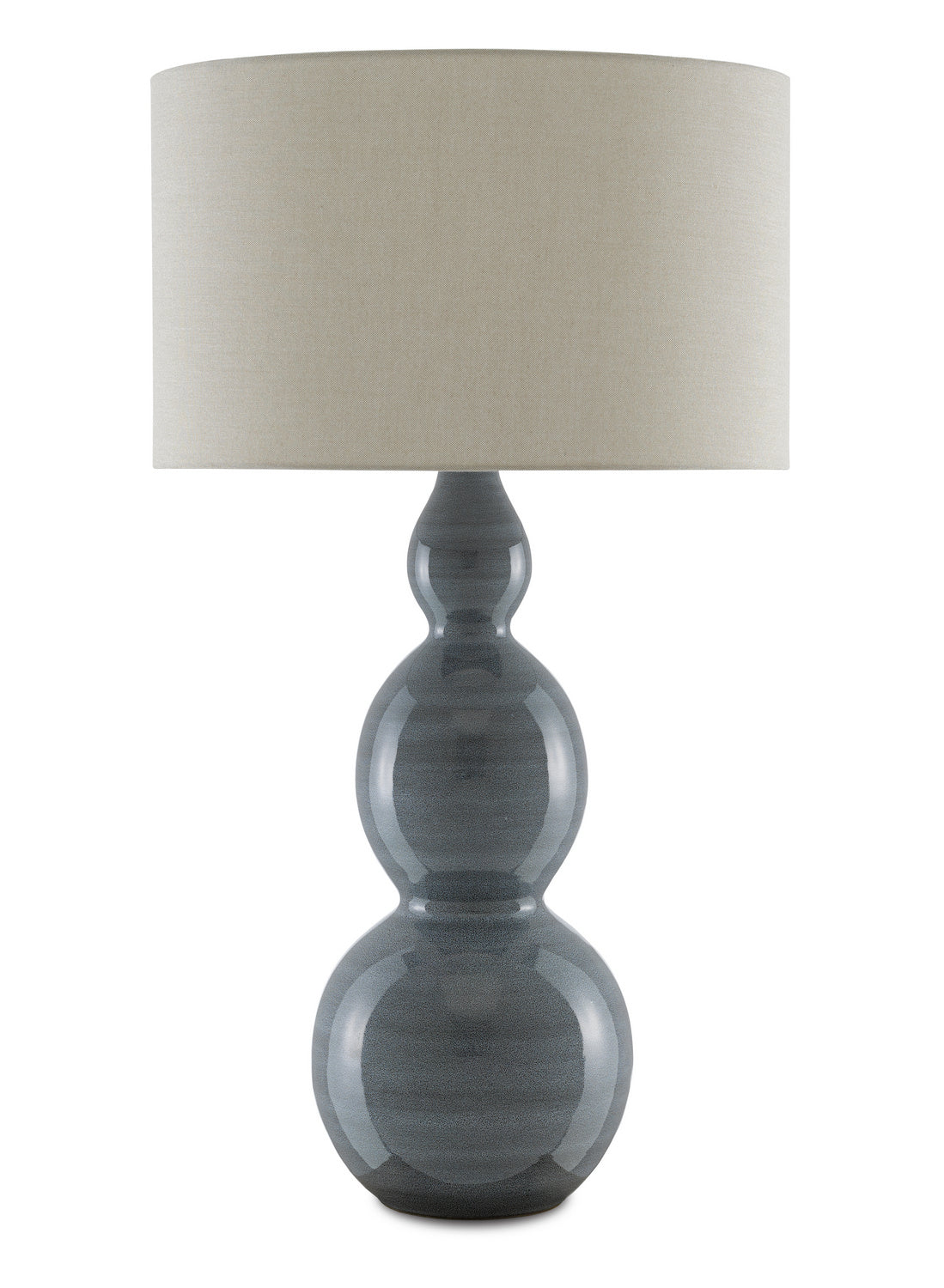 Currey and Company - 6000-0676 - One Light Table Lamp - Cymbeline - Steel Blue