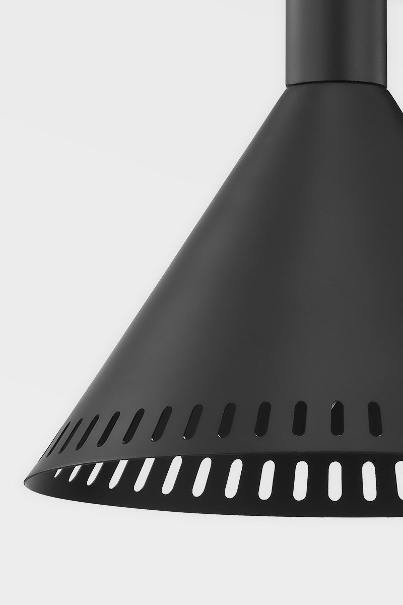Troy Lighting - B7661-SBK - One Light Wall Sconce - Atticus - Soft Black