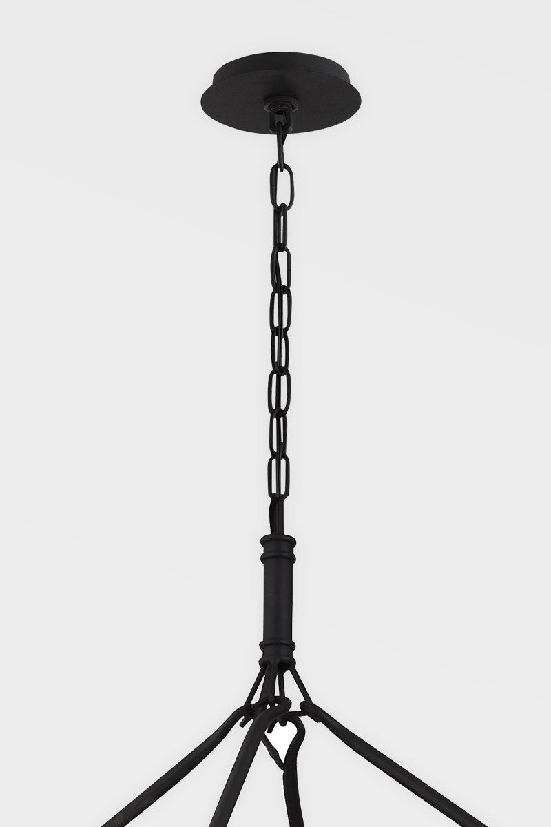 Troy Lighting - F6235-TBK - 28 Light Chandelier - Sutton - Textured Black