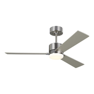 Visual Comfort Fan - 3ROZR44BS - 44``Ceiling Fan - Rozzen 44 - Brushed Steel