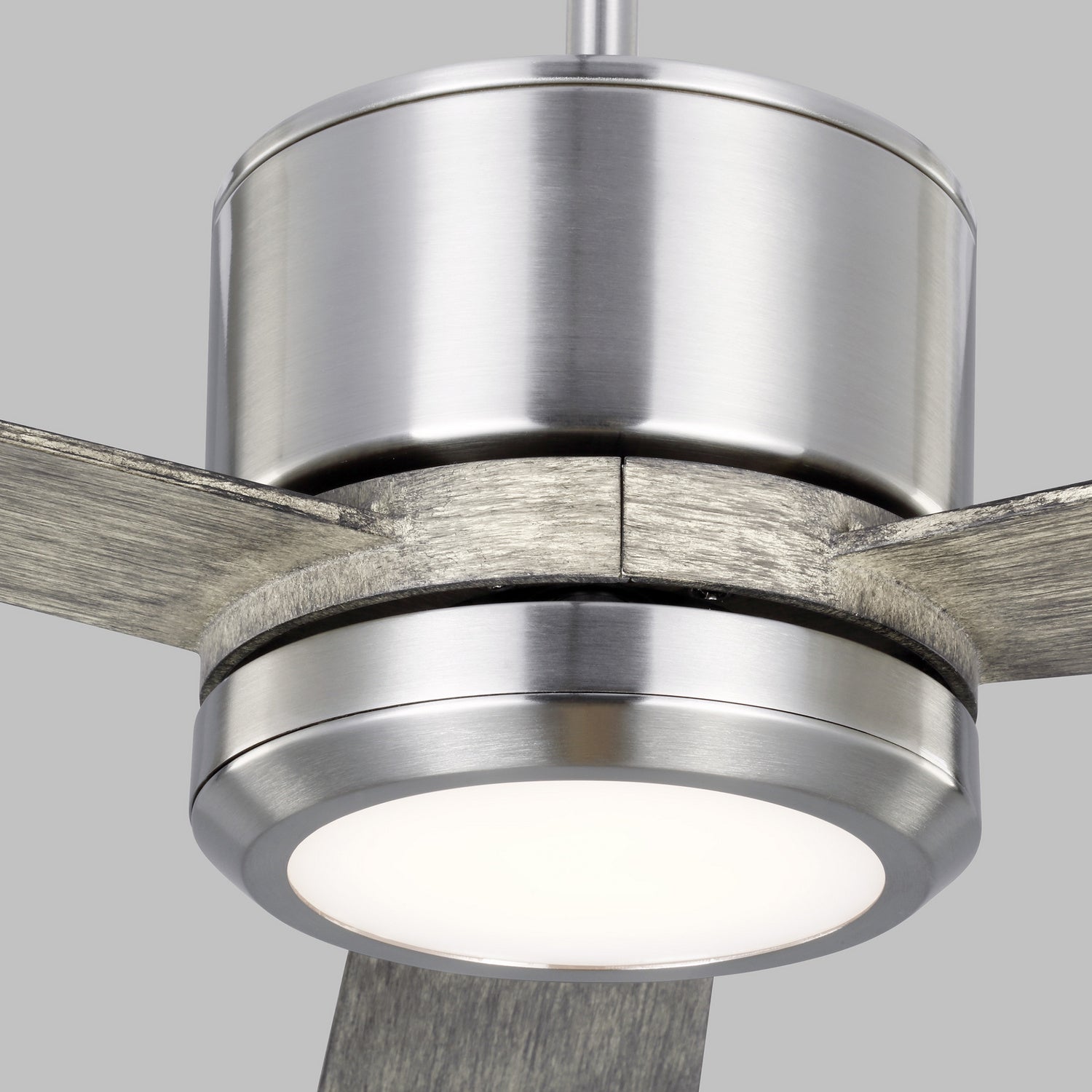 Generation Lighting. - 3VNR42BSLGD-V1 - 42"Ceiling Fan - Vision - Brushed Steel