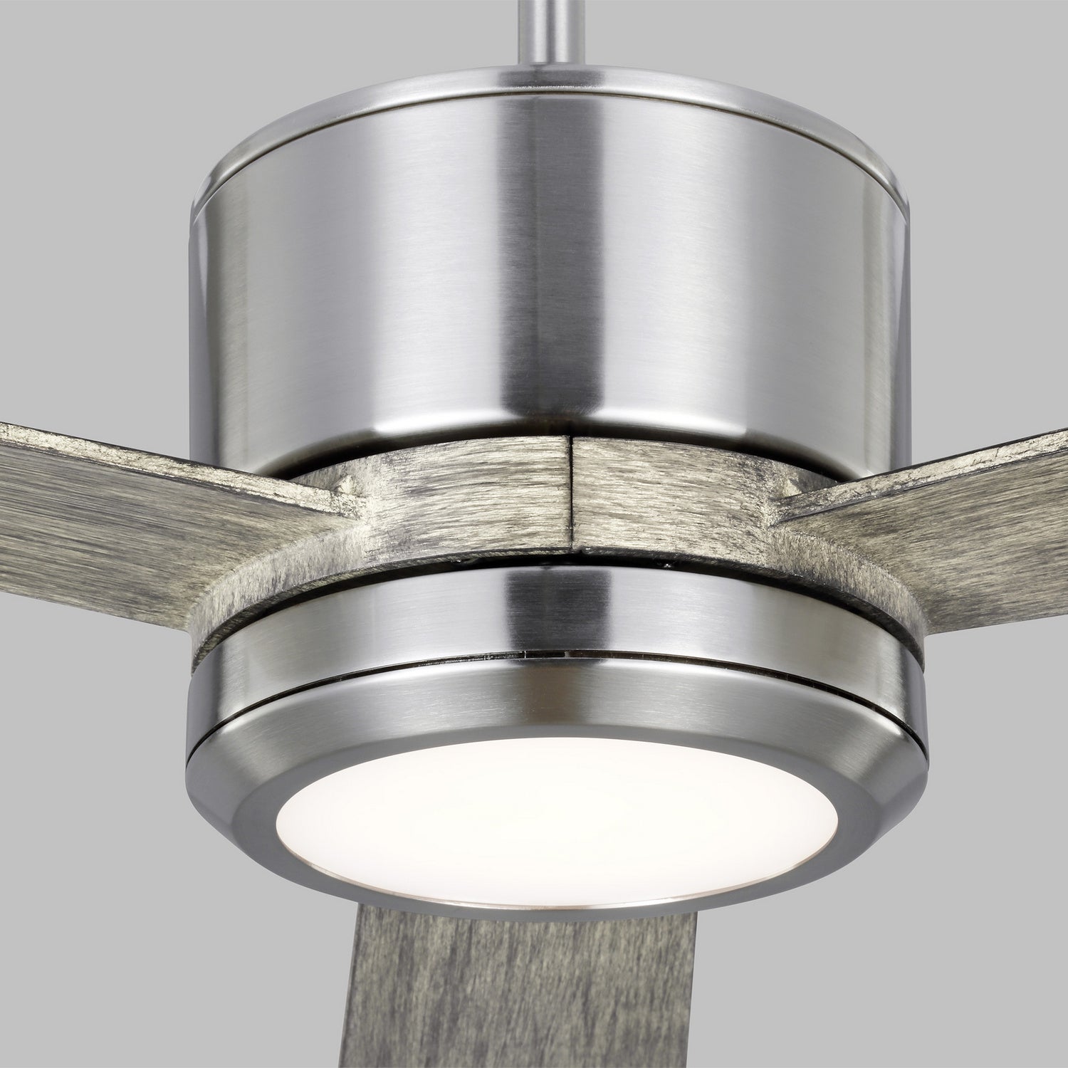 Generation Lighting. - 3VNR52BSLGD-V1 - 52" Ceiling Fan - Vision - Brushed Steel