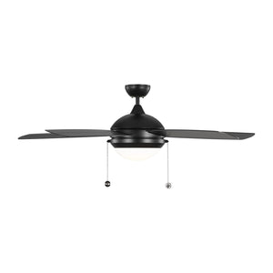 Generation Lighting. - 5DIW52BKD - 52"Ceiling Fan - Discus - Matte Black