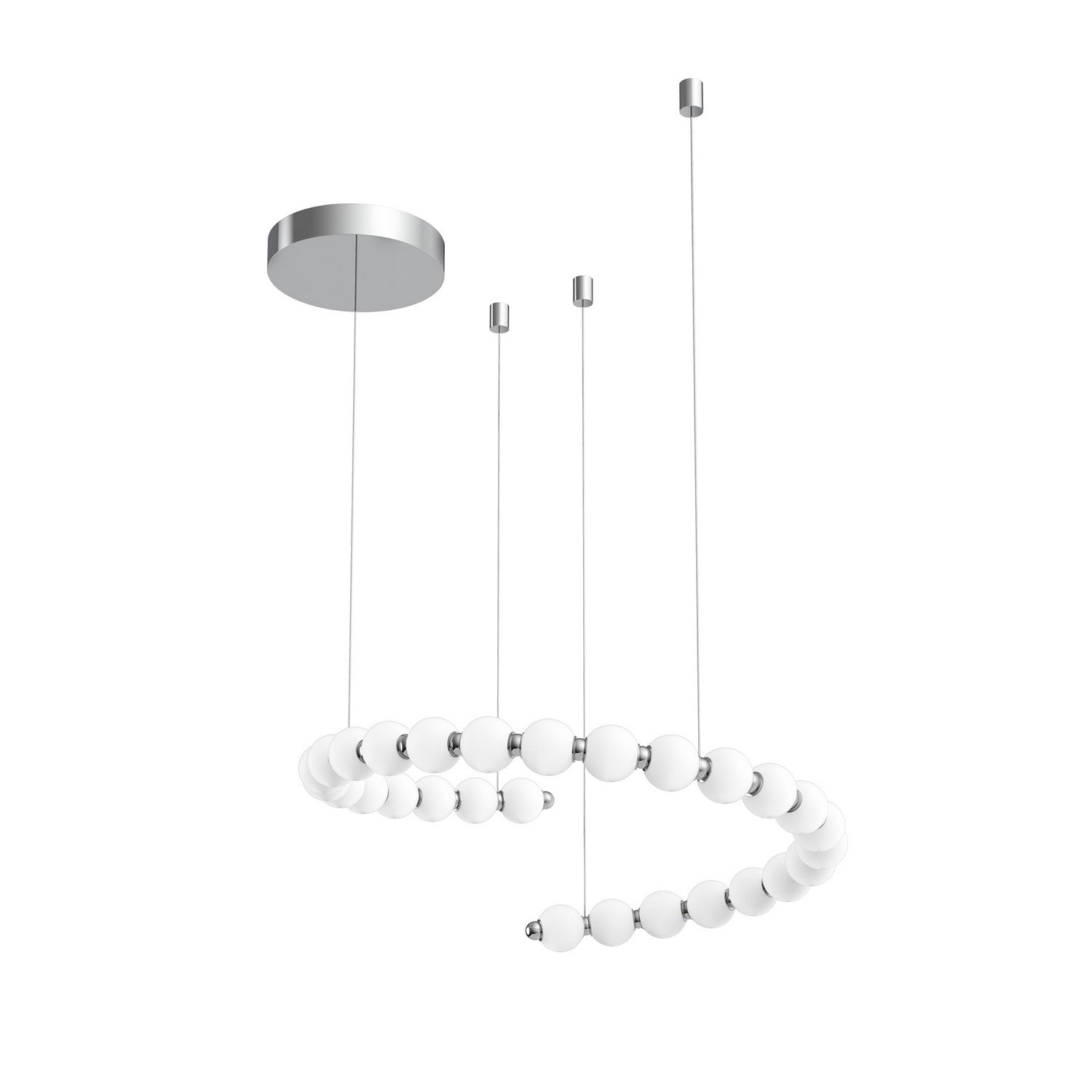 Alora - CH321508CH - LED Chandelier - Akoya - Chrome