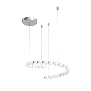 Alora - CH321508CH - LED Chandelier - Akoya - Chrome