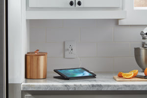 Legrand - 1597TRUSBAAW - Tamper-Resistant 15A Duplex Self-Test GFCI Receptacles with SafeLock Protection, USB Type A/A - radiant - White