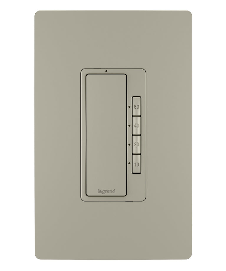 Legrand - RT2NICCV4 - 4-Button Digital Timer - radiant - Nickel