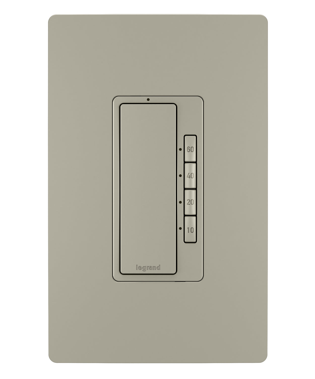 Legrand - RT2NICCV4 - 4-Button Digital Timer - radiant - Nickel