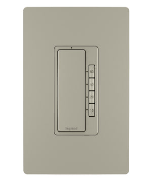 Legrand - RT2NICCV4 - 4-Button Digital Timer - radiant - Nickel