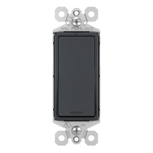 Legrand - TM870GCC10 - 15A Single-Pole Switch - radiant - Graphite