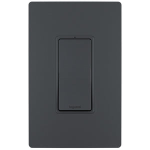 Legrand - TM870GCC10 - 15A Single-Pole Switch - radiant - Graphite