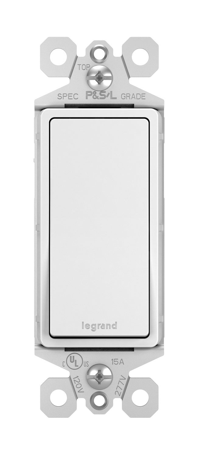 Legrand - TM870W - 15A Single-Pole Switch - radiant - White