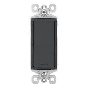 Legrand - TM873GCC10 - 15A 3-Way Switch - radiant - Graphite