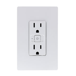 Legrand - WWRR15WHCCV2 - Smart Outlet - Wi-Fi - radiant - White