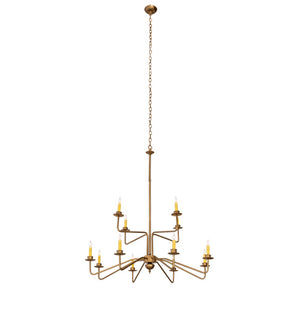 Meyda Tiffany - 220461 - LED Chandelier - Yanis - Gold Metallic