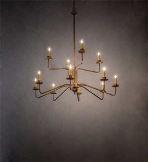 Meyda Tiffany - 220461 - LED Chandelier - Yanis - Gold Metallic