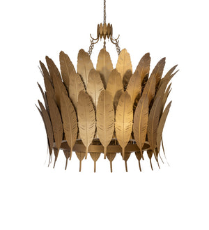 Meyda Tiffany - 234417 - 12 Light Chandelier - Tonga - Gold Metallic