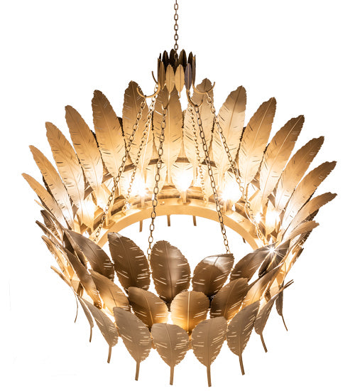 Meyda Tiffany - 234417 - 12 Light Chandelier - Tonga - Gold Metallic