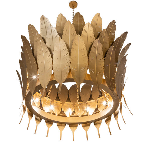 Meyda Tiffany - 234417 - 12 Light Chandelier - Tonga - Gold Metallic