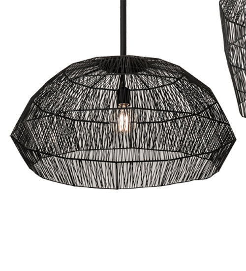 Meyda Tiffany - 235454 - LED Chandelier - Hacienda - Textured Black