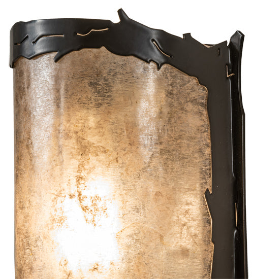 Meyda Tiffany - 237167 - One Light Wall Sconce - Leaf Edge - Timeless Bronze