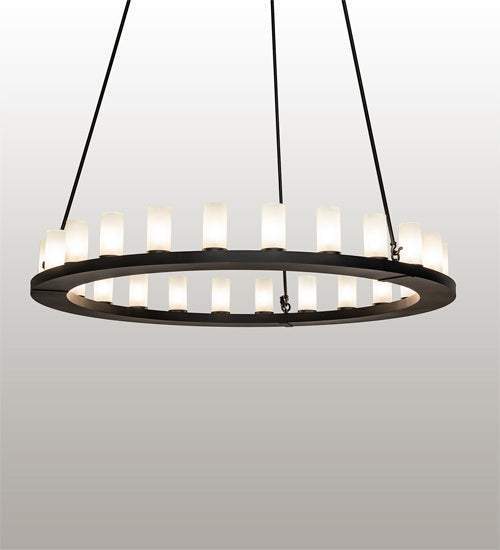 Meyda Tiffany - 237331 - 21 Light Chandelier - Loxley - Textured Black