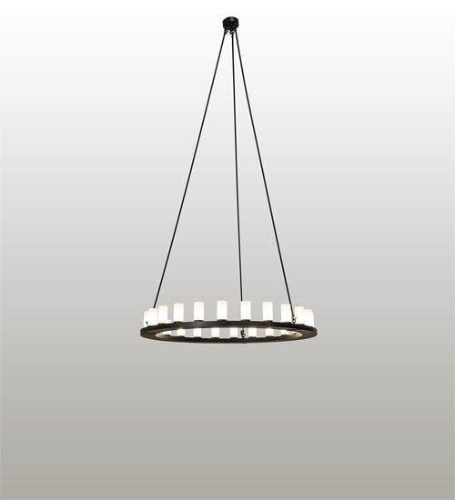 Meyda Tiffany - 237331 - 21 Light Chandelier - Loxley - Textured Black