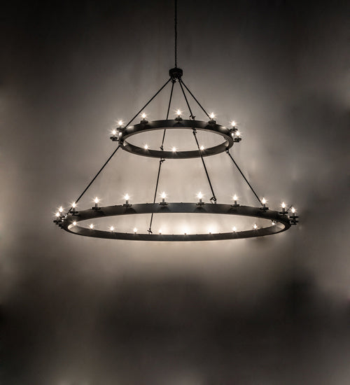 Meyda Tiffany - 237743 - 36 Light Chandelier - Loxley - Solar Black