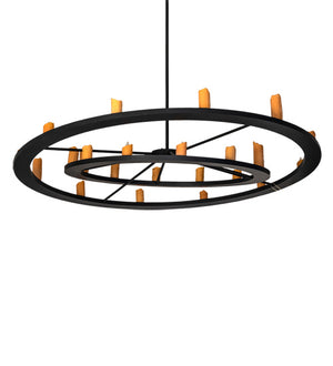 Meyda Tiffany - 237793 - 24 Light Chandelier - Donner - Solar Black