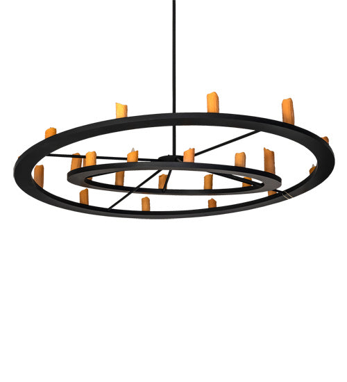 Meyda Tiffany - 237793 - 24 Light Chandelier - Donner - Solar Black