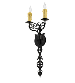 Meyda Tiffany - 238570 - Two Light Wall Sconce - Oxidized Steel