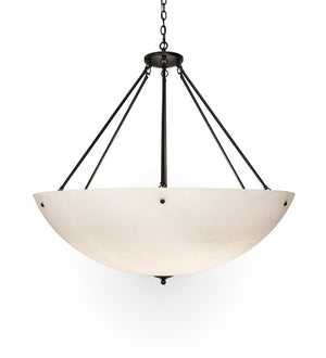 Meyda Tiffany - 241184 - Eight Light Pendant - Madison - Textured Black