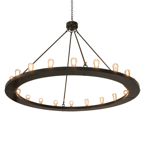 Meyda Tiffany - 241212 - 20 Light Chandelier - Loxley - Timeless Bronze